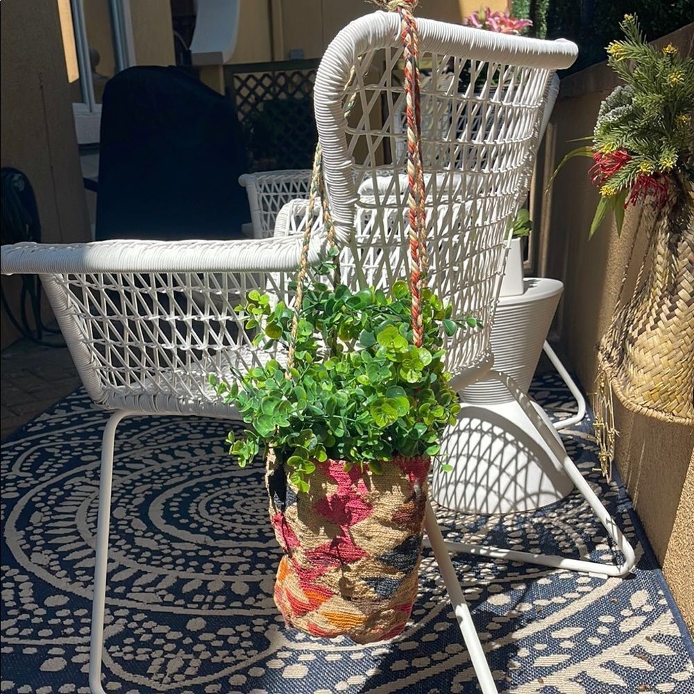 Colorful Hanging Planter Basket